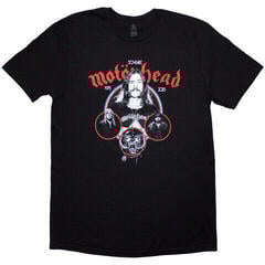 T-Shirt Motörhead 50 Years Band Circles Black 2XL T-Shirt