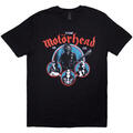 Motörhead 50 Years Lemmy Circles Black L T-Shirt