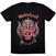 T-shirt Motörhead 50 Years Warpig Red Gradient Black XL T-shirt