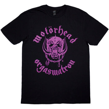 T-Shirt Motörhead Orgasmatron Lyric (Back Print) Black M T-Shirt - 1
