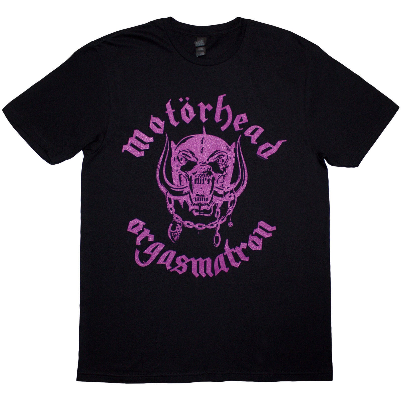 T-shirt Motörhead Orgasmatron Lyric (Back Print) Black XL T-shirt