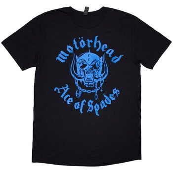 T-shirt Motörhead Ace Of Spades Lyric (Back Print) Black XL T-shirt - 1