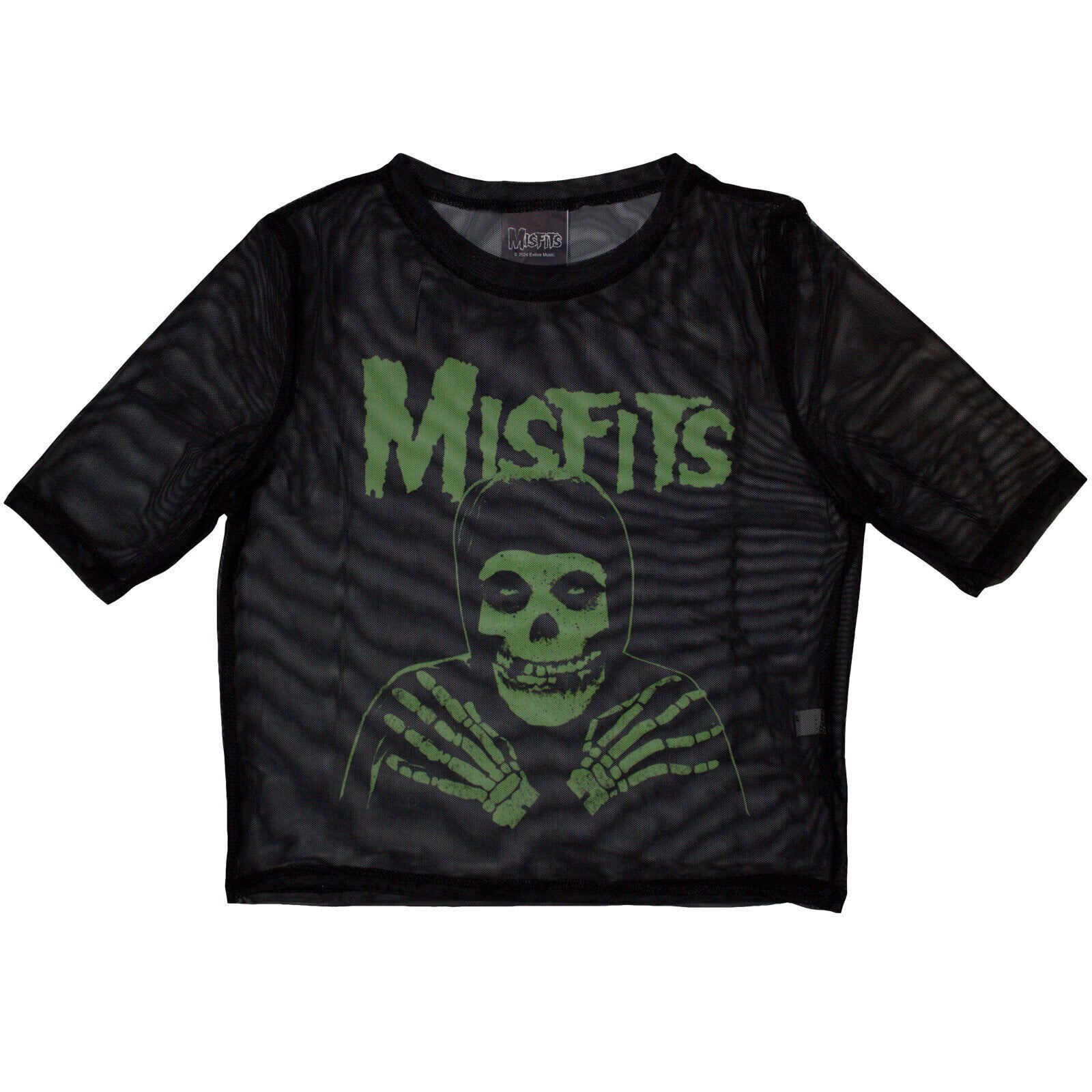 Tričko Misfits Green Hands (Mesh) Black M Dámské Tričko