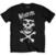 T-Shirt Misfits Cross Bones Black M T-Shirt