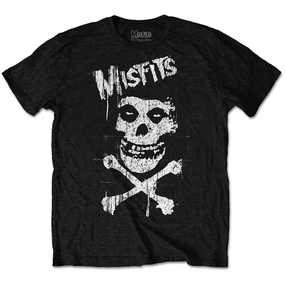 Shirt Misfits Cross Bones Black 2XL Shirt
