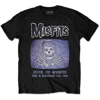 T-Shirt Misfits Static Black S T-Shirt - 1