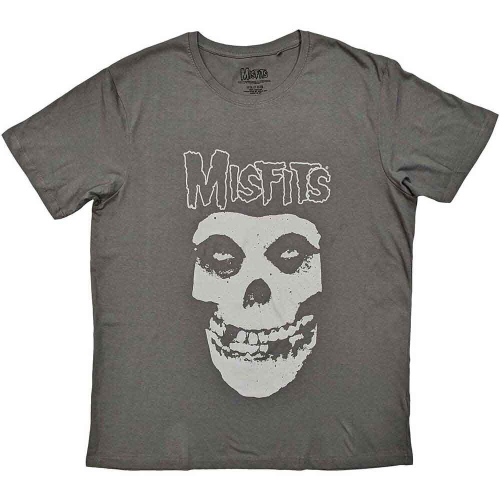 T-shirt Misfits Logo & Fiend Charcoal Grey L T-shirt