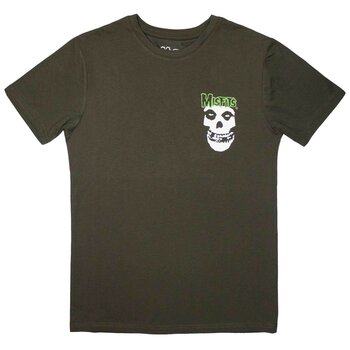 Риза Misfits Mini Skull & Logo Green M Риза - 1