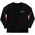 Marilyn Manson Death (Back & Sleeve Print) Black XL Marškinėliai