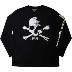 Skjorte Mötley Crüe Orbit Skull (Sleeve Print) Black 2XL Skjorte