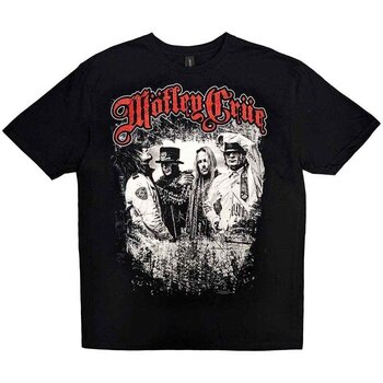 Tricou Mötley Crüe Greatest Hits Band Shot Black 2XL Tricou - 1