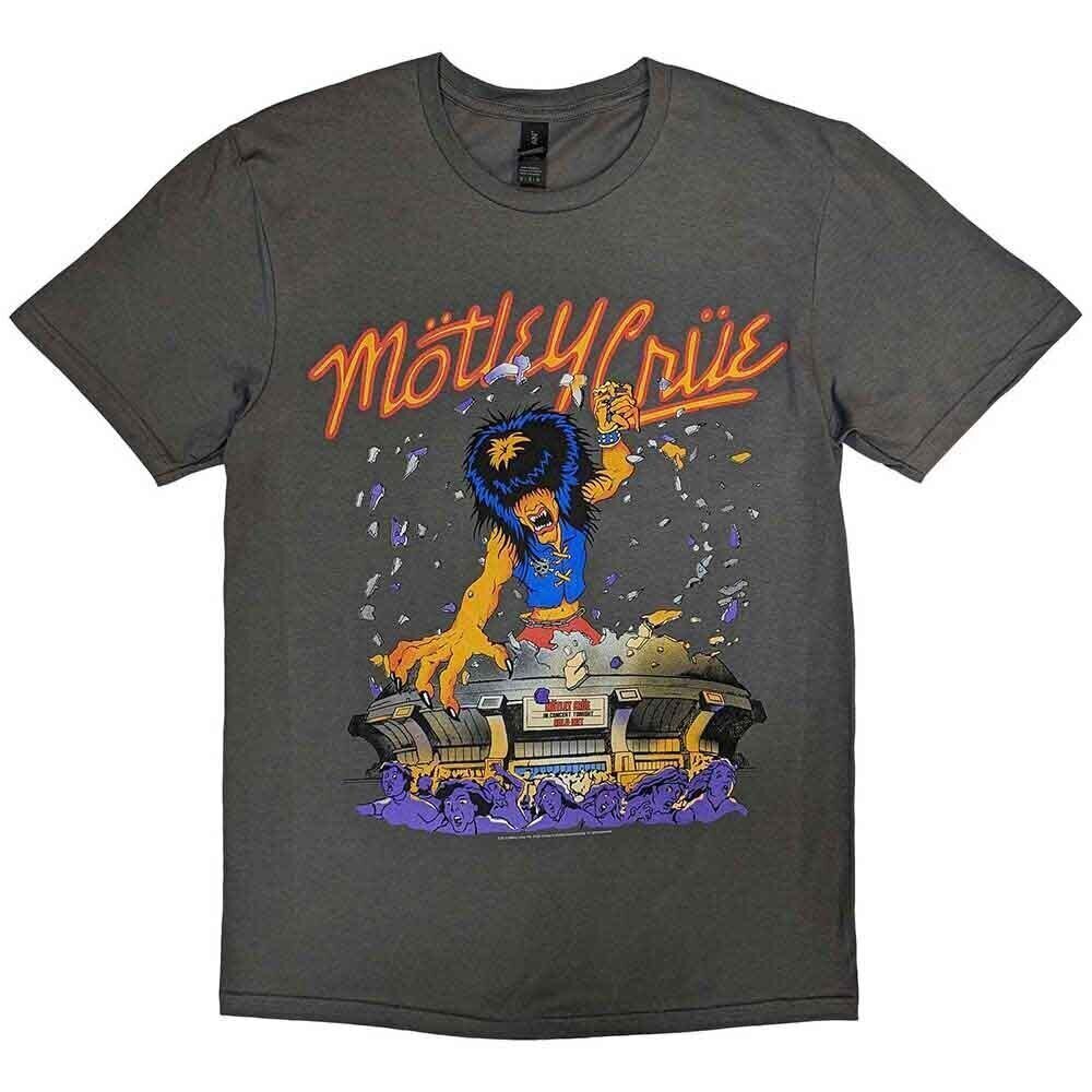 T-shirt Mötley Crüe Allister King Kong Grey 2XL T-shirt