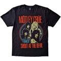 Mötley Crüe Vintage World Tour Devil Black XL Πουκάμισο