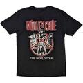 Mötley Crüe Vintage World Tour Black L Marškinėliai