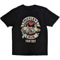 Mötley Crüe Girls Girls Girls Tour '87 Black M Skjorte