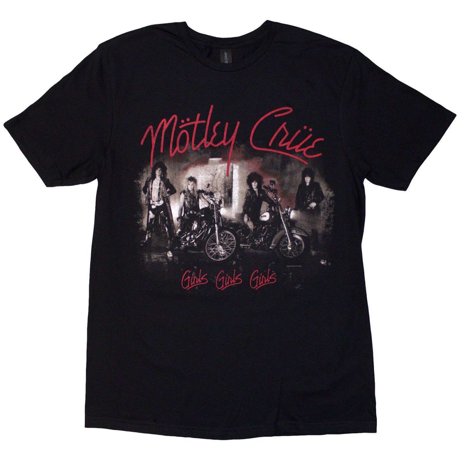 Košulja Mötley Crüe Girls, Girls, Girls Vintage Black 2XL Košulja