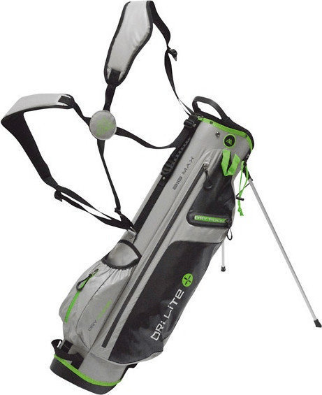 Golf torba Big Max Dri Lite 7 Silver/Black/Lime Stand Bag