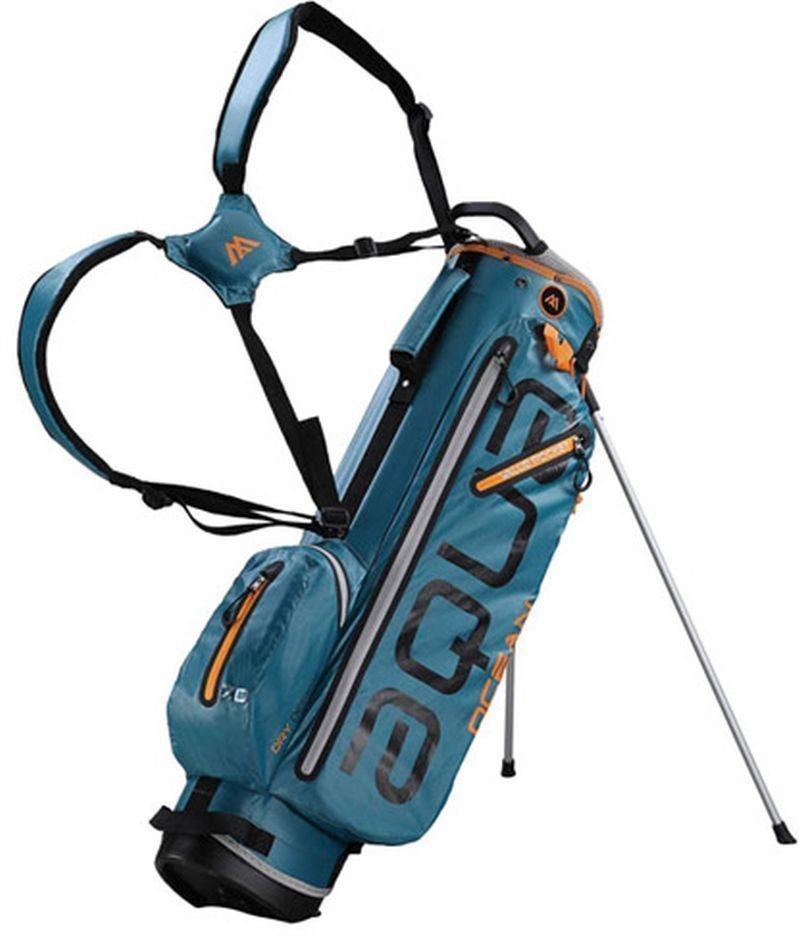 Чантa за голф Big Max Aqua Ocean Petrol/Black/Orange Чантa за голф