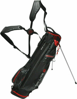 Geanta pentru golf Big Max Dri Lite 7 Black/Red Stand Bag - 1