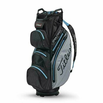Golfbag Titleist StaDry Black/Sleet/Process Blue Golfbag - 1