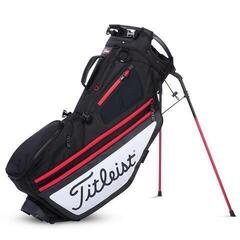 Titleist Hybrid 14 Black/White/Red Stand Bag