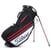 Golfbag Titleist Hybrid 14 Black/White/Red Stand Bag
