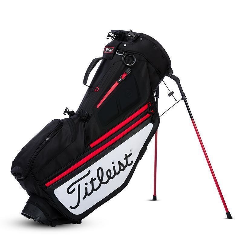 Golf torba Titleist Hybrid 5 Black/White/Red Golf torba