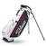 Golfbag Titleist Players 4 Plus StaDry White/Black/Red Golfbag