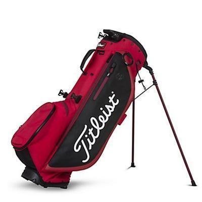 Borsa da golf Stand Bag Titleist Players 4 Plus Red/Black/White Stand Bag