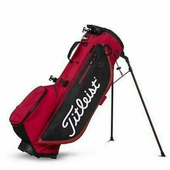 Golfbag Titleist Players 4 Plus Red/Black/White Stand Bag - 1