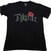 T-Shirt 2Pac Rose Logo (Embellished) Black L T-Shirt