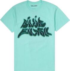 T-shirt Billie Eilish Neon Logo Billie (Back Print) Blue L T-shirt