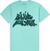 T-Shirt Billie Eilish Neon Logo Billie (Back Print) Blue L T-Shirt