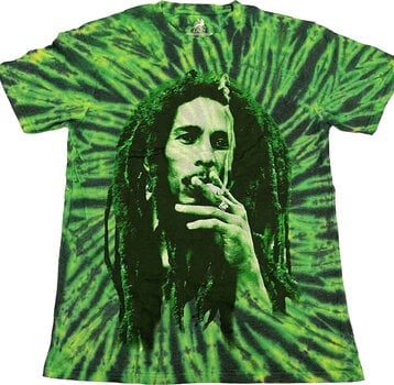 T-shirt Bob Marley Smoke (Wash Collection) Green 2XL T-shirt - 1