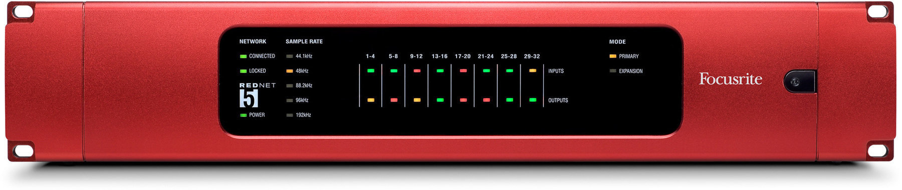 Ethernet-audioomzetter - geluidskaart Focusrite REDNETHD