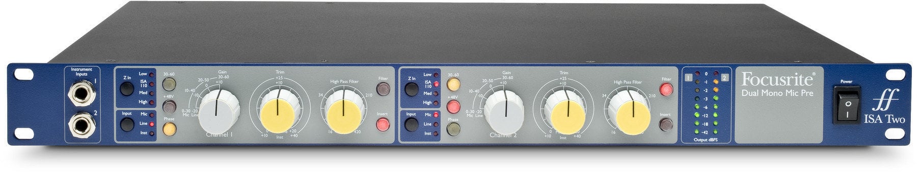 Microphone Preamp Focusrite ISA TWO Microphone Preamp