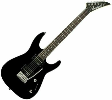 Gitara elektryczna Jackson JS11 Dinky RW - Gloss Black - 1