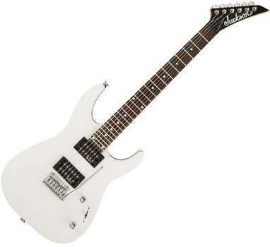 Elektrische gitaar Jackson JS12 Dinky Gloss White - 1
