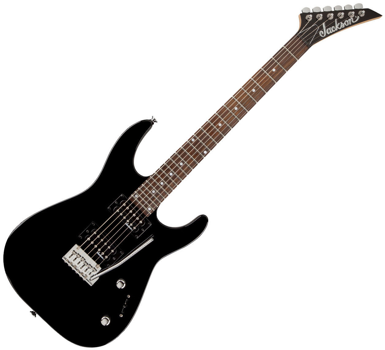 Guitare électrique Jackson JS12 Dinky Gloss Black