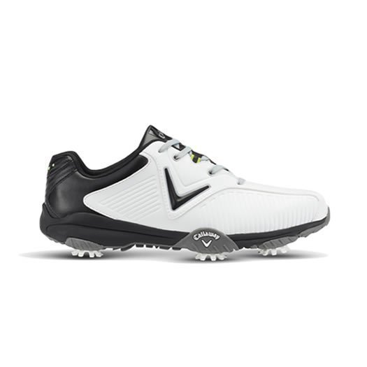 Muške cipele za golf Callaway Chev Mulligan Mens Golf Shoes White/Black UK 8,5