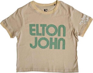 Košulja Elton John Retro Text (Sleeve Print)