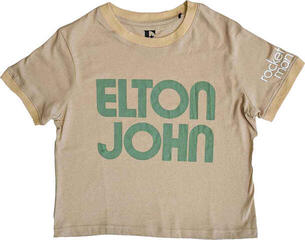 Koszulka Elton John Retro Text (Sleeve Print)