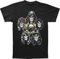 Guns N' Roses Vintage Heads Black XL T-Shirt