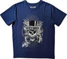Guns N' Roses Faded Skull Blue M T-särk