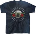Guns N' Roses Los Angeles (Wash Collection) Dip-Dye On Black L Shirt
