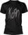 T-shirt Korn Logo (Hi-Build) Black M T-shirt