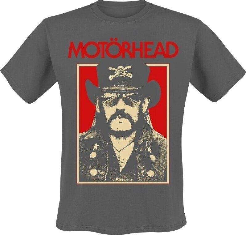 T-Shirt Motörhead Lemmy RJ Charcoal Grey 2XL T-Shirt