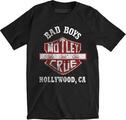 Mötley Crüe Bad Boys Shield Black M T-Shirt