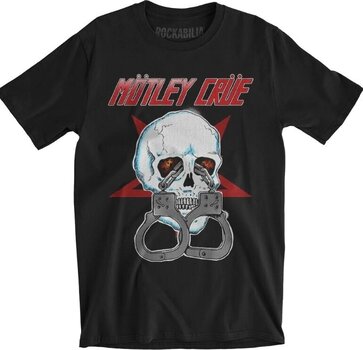 Tricou Mötley Crüe Skull Cuffs 2 Black XL Tricou - 1