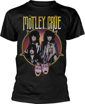 T-särk Mötley Crüe Theatre Pentagram Black L T-särk - 1
